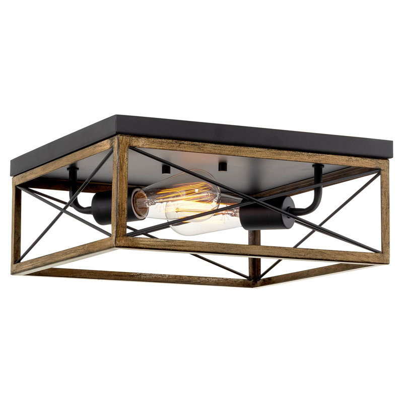 Plafonnier encastré 2 lumières Imamu 13