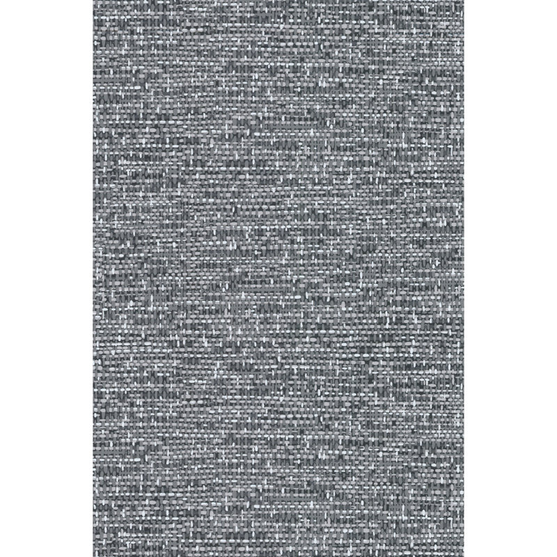 Foundation Tweed Abstract Wallpaper Roll, Charcoal