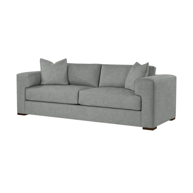 Gabrielle Sofa, Rise Smoke (Performance fabric) 1357-93, Expresso