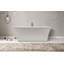 Baignoire de trempage autoportante en acrylique 60 po. X 32 po. Nela