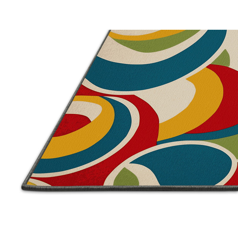 Spirited Glow Rug, Round 5'