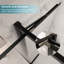 46.5" - 48" W × 72" H Semi-Frameless Folding Shower Door With 1/4" Tempered Safety Glass