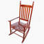 Chaise berçante en bois-1171359547