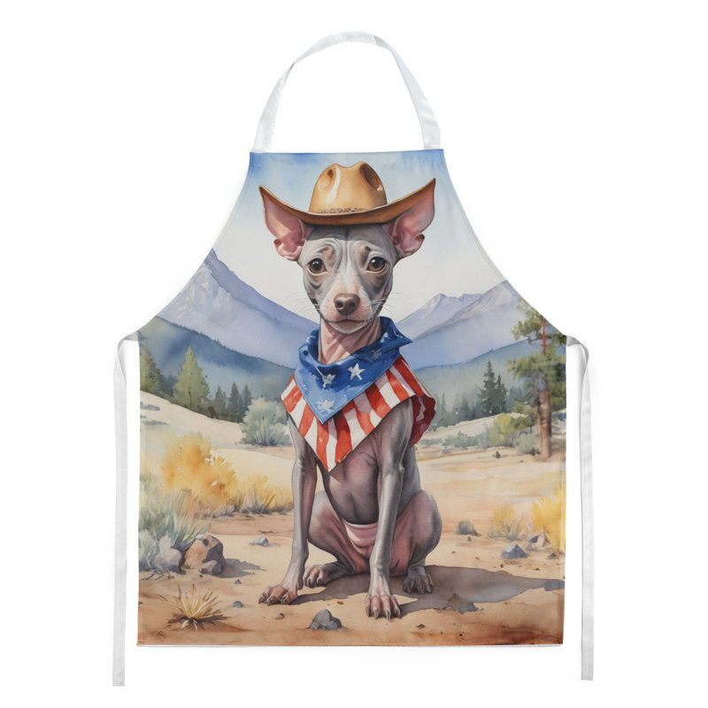 No Pattern Bib Apron