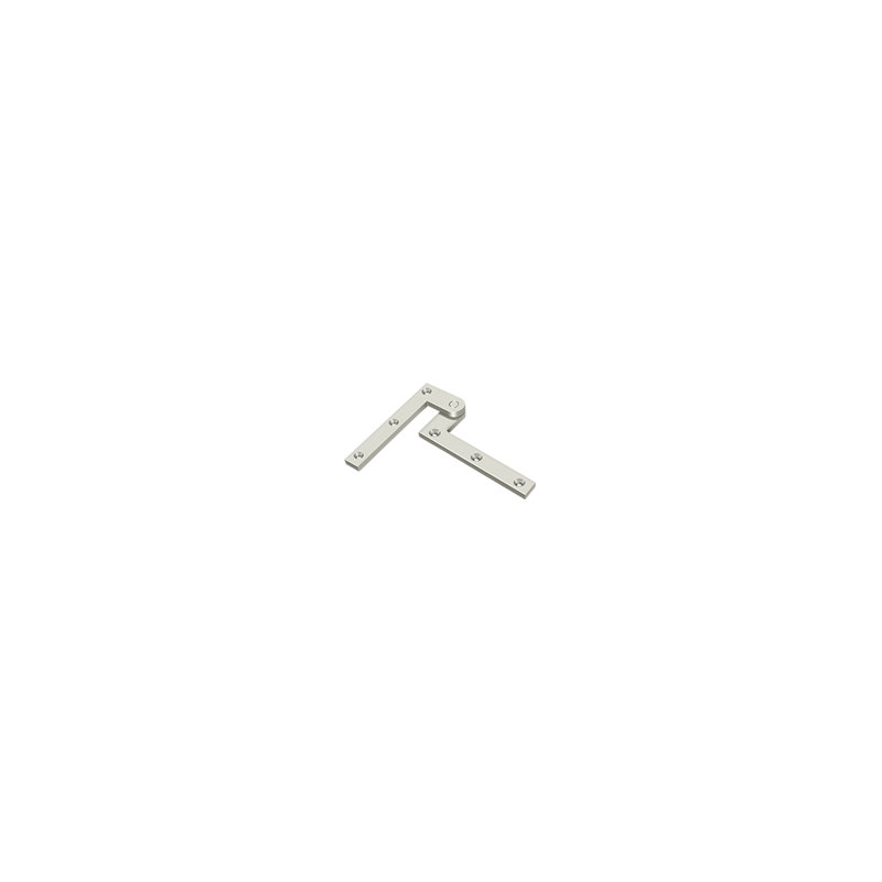 99'' x 16'' Butt Bearing Hinge, Polished Nickel