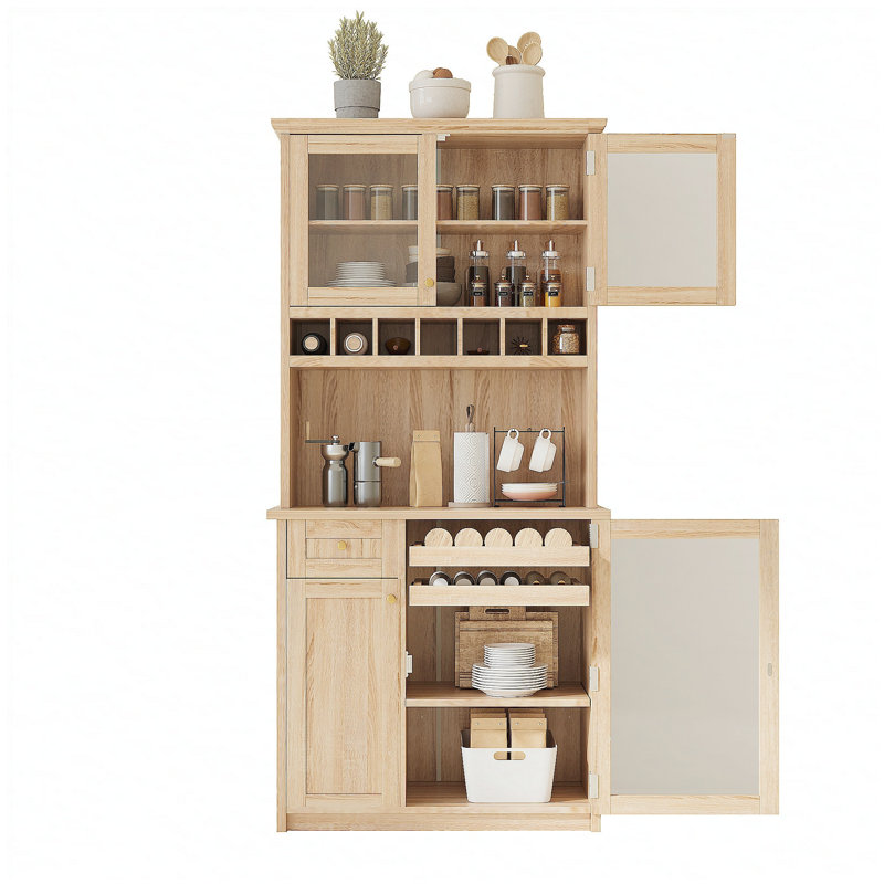 Buffet sur pied Farmhouse, Naturel