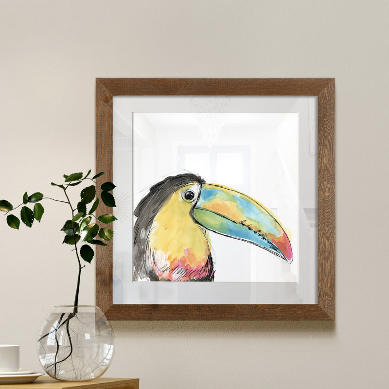 Chrysalis II, reproduction d’art sur papier encadrée, Cadre en érable, H 35,5 po x l 35,5 po x P 1,5 po