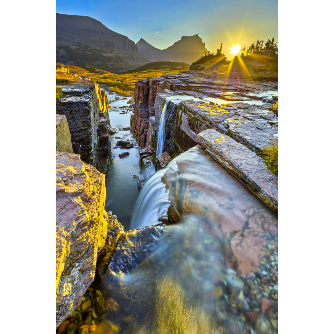 Glacier National Park In Montana USA von Don White - Kunstdrucke