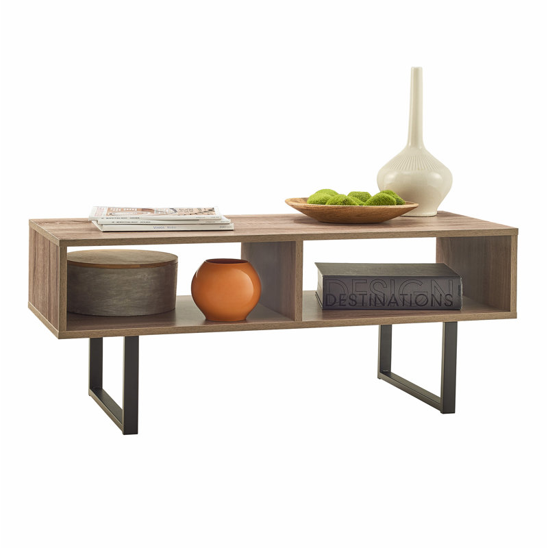 ClosetMaid Industrial Coffee Table, Weathered Gray
