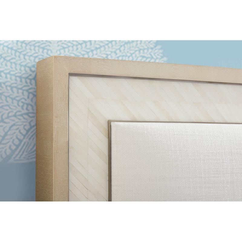 Water Upholstered King Bed