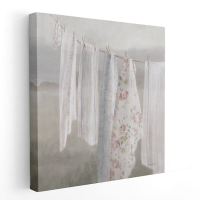 Laundry Day I Neutral - reproduction d'art sur toile