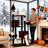 78"Cat Tree Cat Tower With Coffin Bed