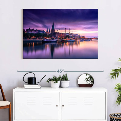 Lever de soleil mauve Nicci Bremen