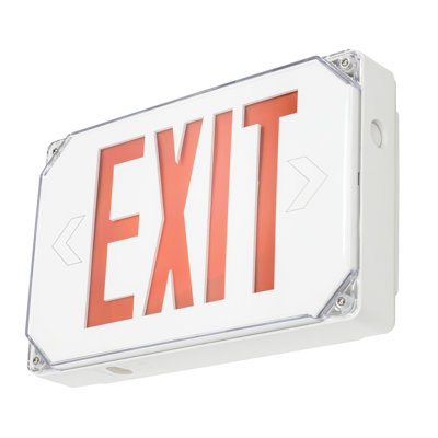 Wet Location Exit Sign Single Face