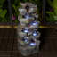 Fontaine cascade Rock 10,6 x 8,3 x 23,6 pouces