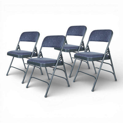Chaise pliante rembourrée Hampden Furnishings Bernadine