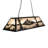 Rustic Lodge 6 - Light Black Pool Table Lights Pendant-124967255