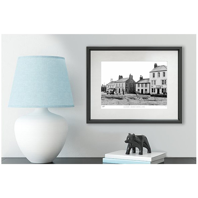 Allonby, Solway Hotel C1955 by Francis Frith - Single Picture Frame Print, 45cm H x 60cm W x 2.3cm D