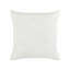 Berklie Striped White Square Cushion