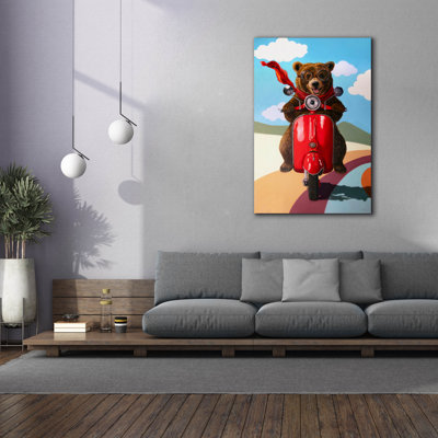 'Happy Trails' by Lucia Heffernan Canvas Wall Art, 26" x 40"