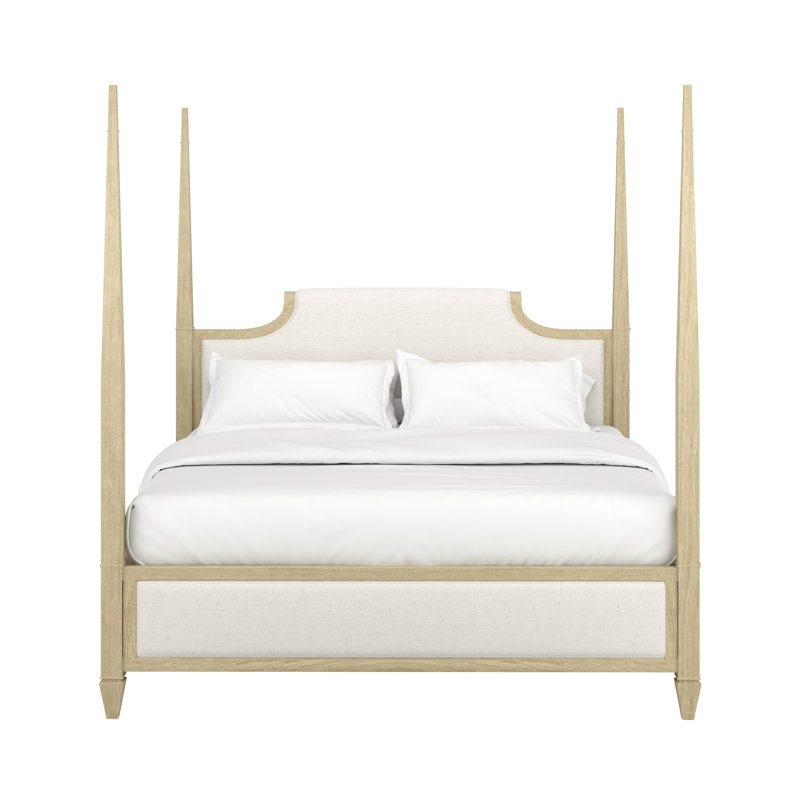 Eave Sundrenched Upholstered Four Poster Bed, King