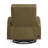 Jodena Swivel Glide Power Recliner w/ USB Charging Ports - Brown-1443664896