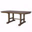 Table de salle à manger extensible 60 "à 78", table de cuisine en bois de ferme avec rallonge amovible, grande table extensible pour 4 à 8 personnes-785324305