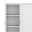 Armoire avec deux portes et tiroirs, tablette réglable-567842621
