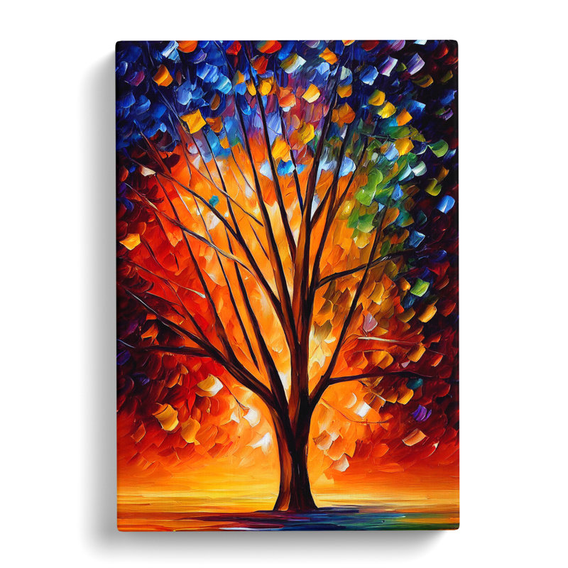 XC1022-4767X Tree Portrait No.2 - Wrapped Canvas Print, 60cm H x 40cm W x 3cm D