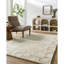 Anemone Greek Key Wool Shag Rug-246473331