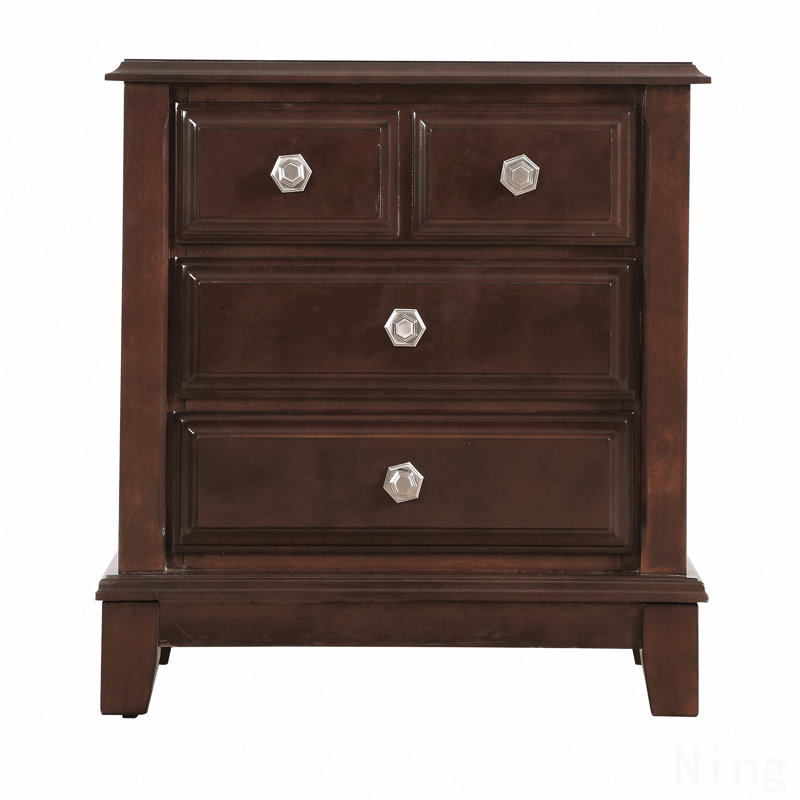Basic Wooden Bedroom Nightstand