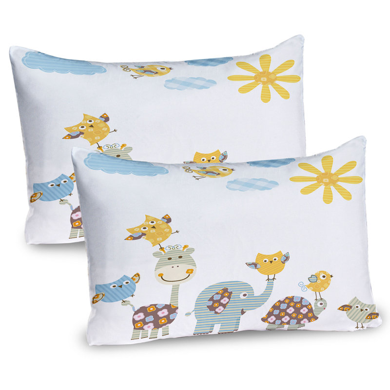 Ensemble de 2 taies décoratives Ambesonne Jolly Jungle, H 20 po x l 26 po