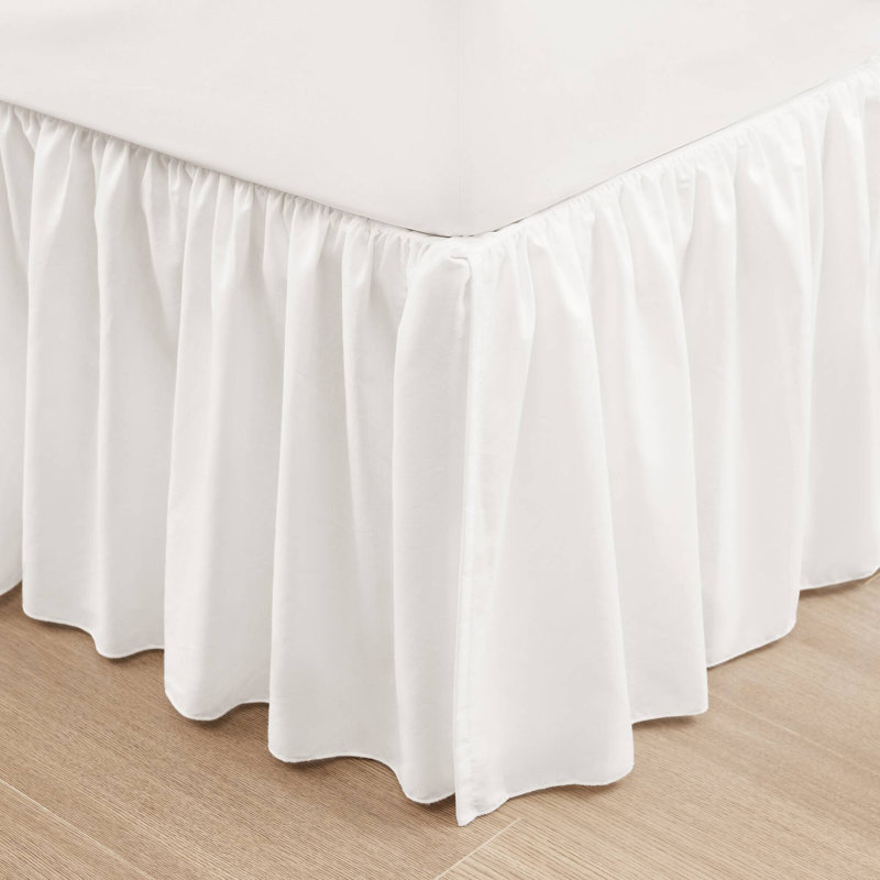 Ensemble d'édredon en percale de coton 9 pièces Dawn, Édredon très grand lit californien + 8 pièces s, Corail