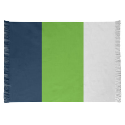 Chenille Striped Indoor Rug