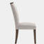 Ensemble de chaises d'appoint au design moderne 2, meubles en bois massif brun