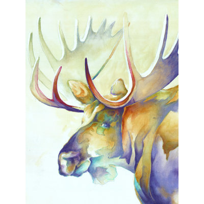 " Moose Turned Head Profile "
