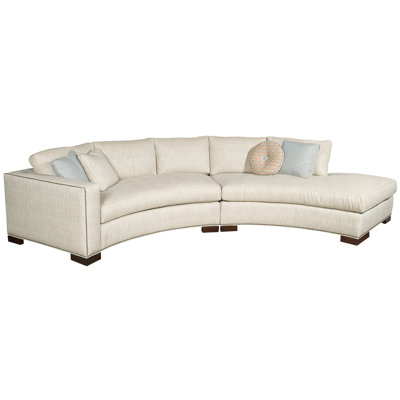Michael Weiss 2-Piece Curved Sectional