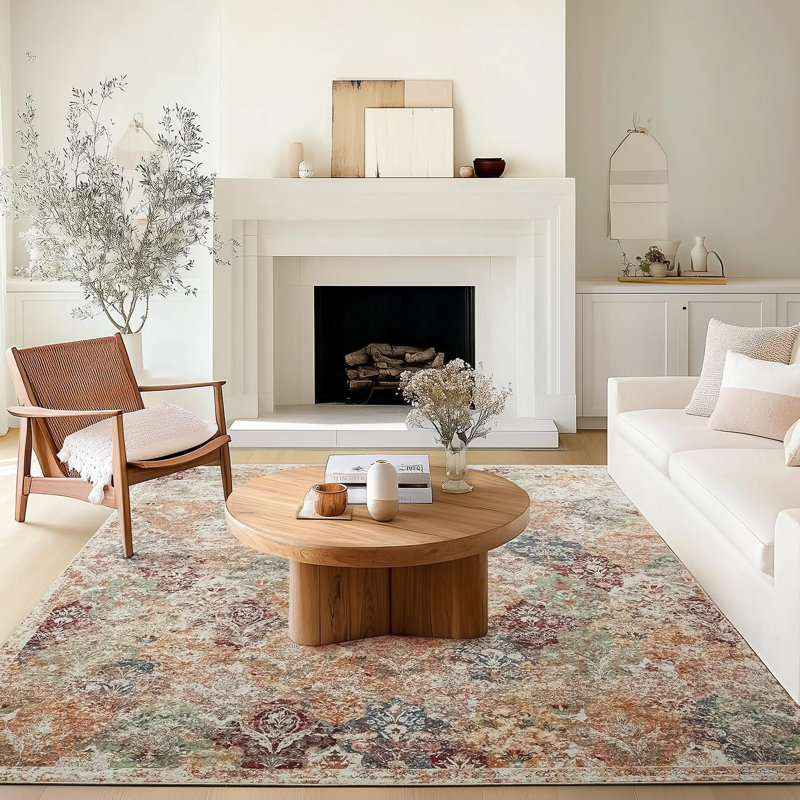 Machine Washable Gap Bohemian Style Carpet