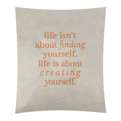 Tapisserie en polyester à créer vous-même quote