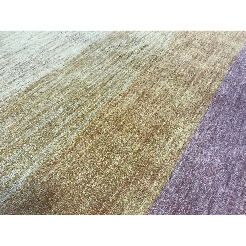Hand-Knotted High-Quality Pink Area Rug