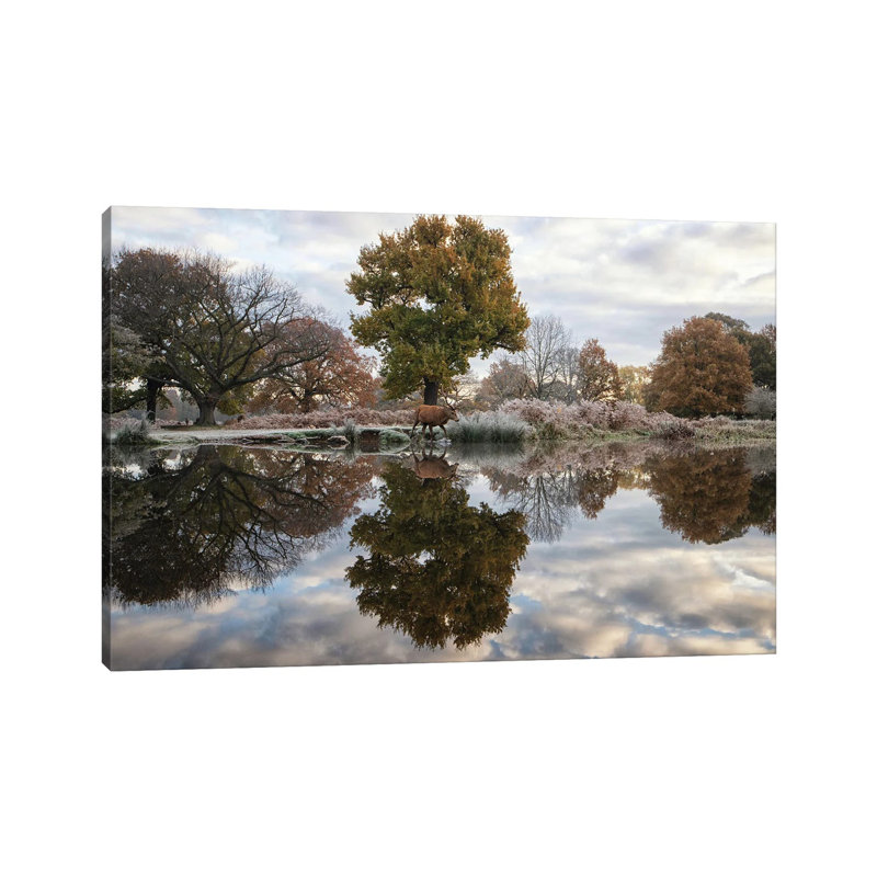 Mirrorworld 1 Piece Wrapped Canvas Painting, 20.32 cm H x 30.48 cm W