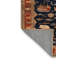 Tapis brun lavable à la machine-982742597