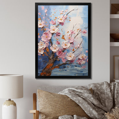 «Toki Asian Art Sakura Serenity I», reproduction sur toile