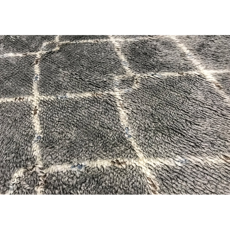 Moroccan Wool Indoor Rug, Rectangle 10' x 14'