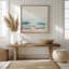 Impression sur toile Seaside Umbrella Harmony II-289261340-289261338-289261336