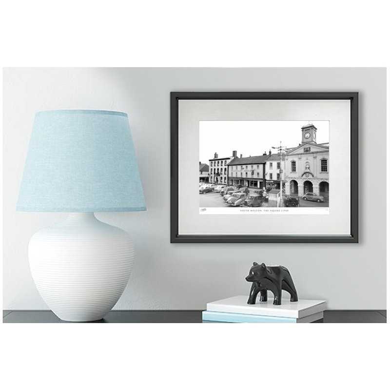 South Molton, The Square C1960 by Francis Frith - Single Picture Frame Print, 60cm H x 80cm W x 2.3cm D