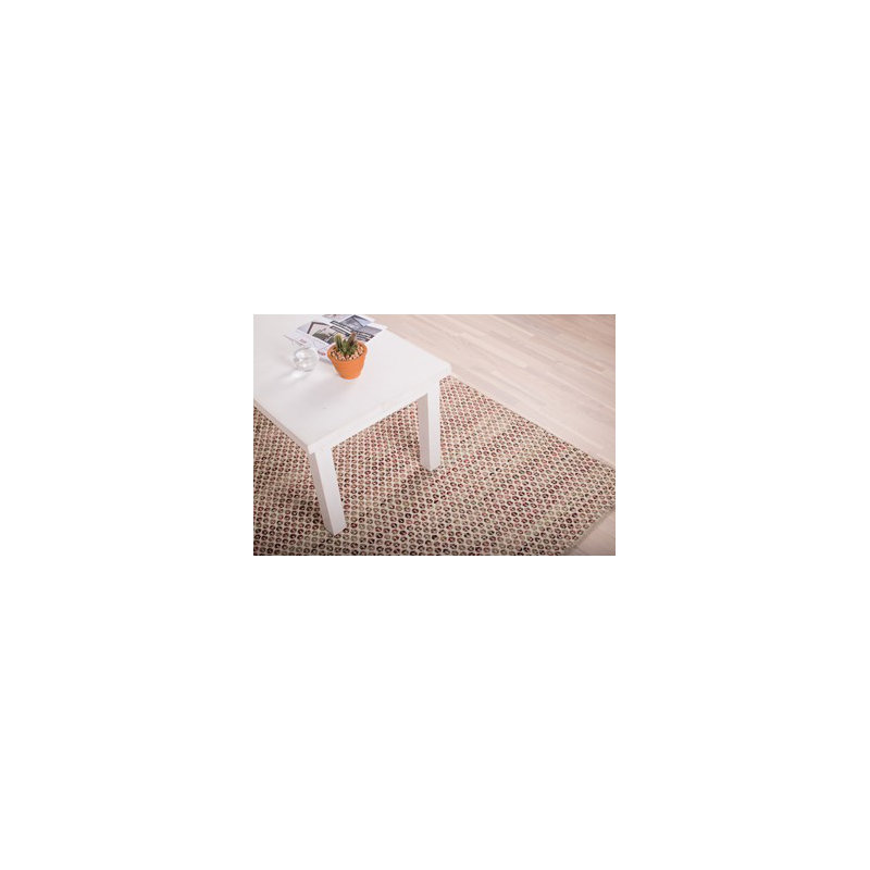Caillo Geometric Wool Hand Woven Area Rug, Rectangle 140 x 200cm