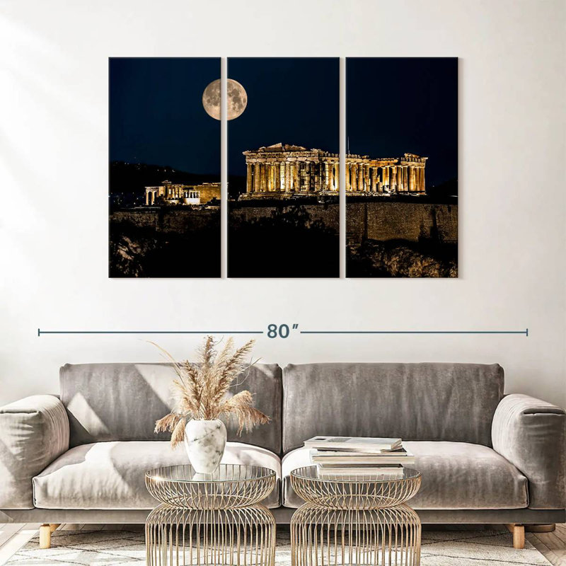 Senne Parthenon, 36" H x 57" W