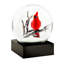 Cardinal Singing Snow Globe
