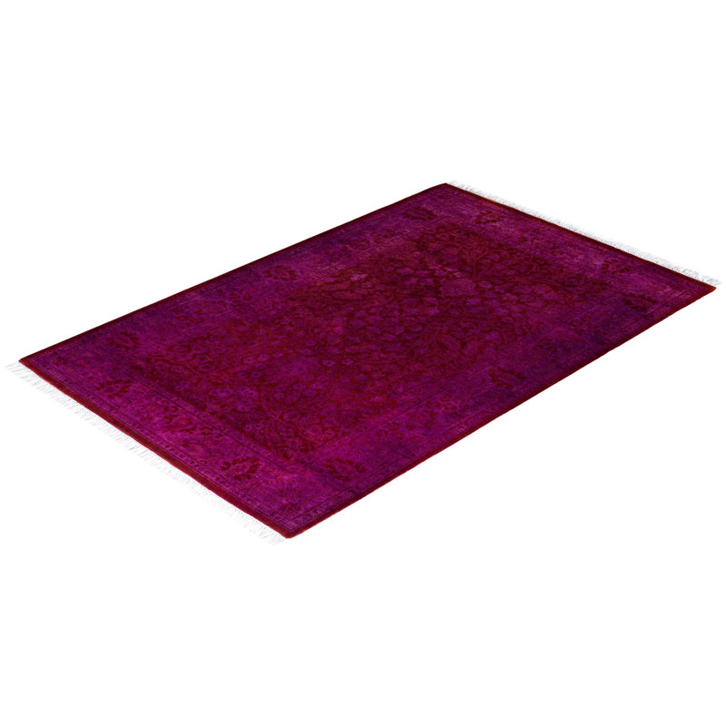 Iside One-of-a-Kind 2' 9" X 4' 3" Hand Knotted Area Rug